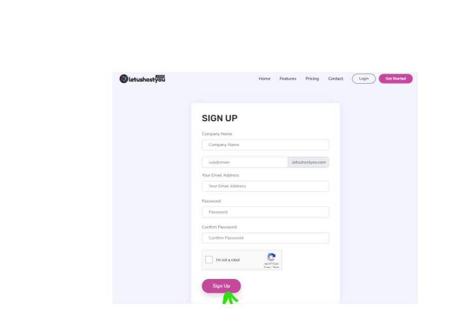 Step by step LUHY registration